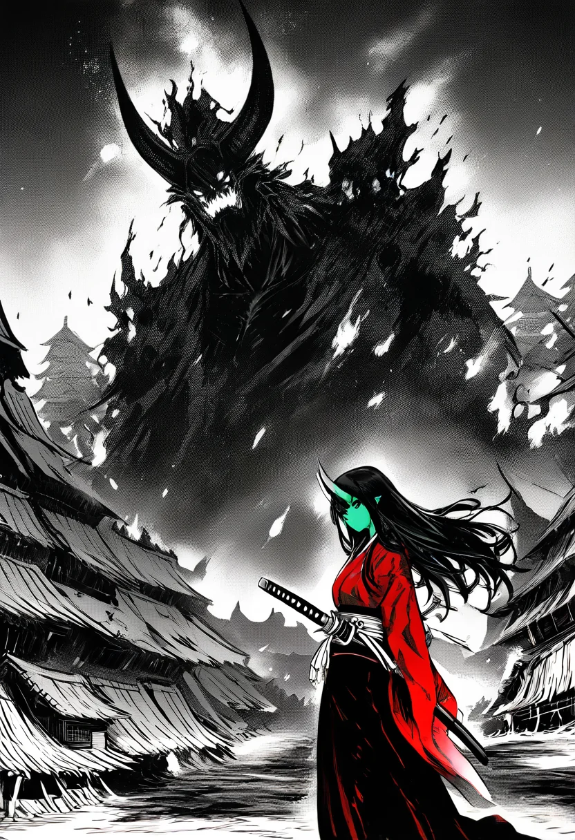 A page from the comic path: the pipeline plans the beat, renders the art in the project's style, and lays lettering on top as editable canvas text.